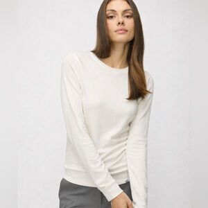 Kit & Ace Cream Long Sleeve Top